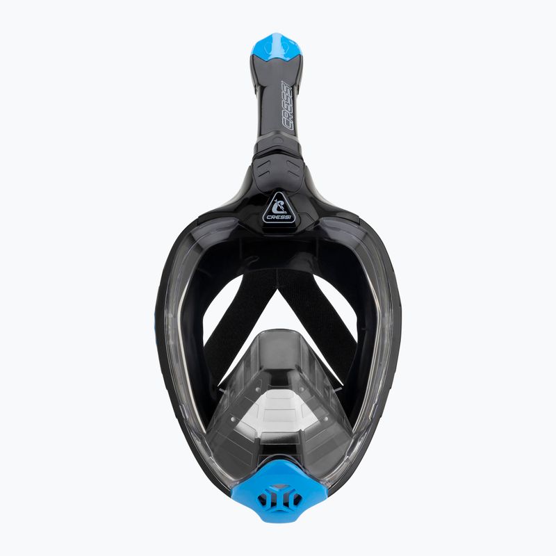 Šnorchlovacia maska Cressi Bali Full Face black/blue 2