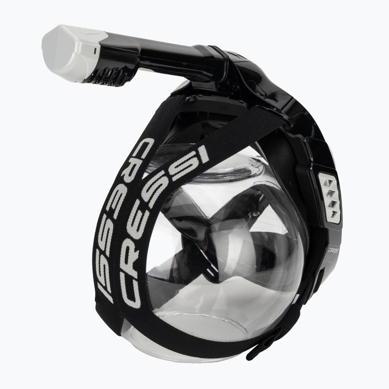 Šnorchlovacia maska Cressi Bali Full Face black/grey 4