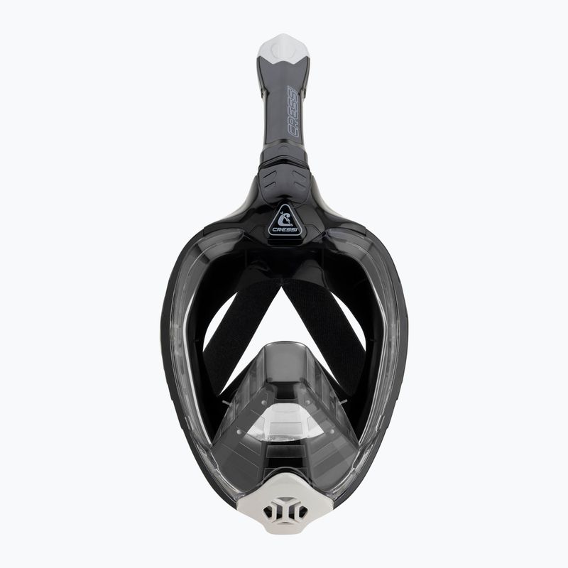 Šnorchlovacia maska Cressi Bali Full Face black/grey 2