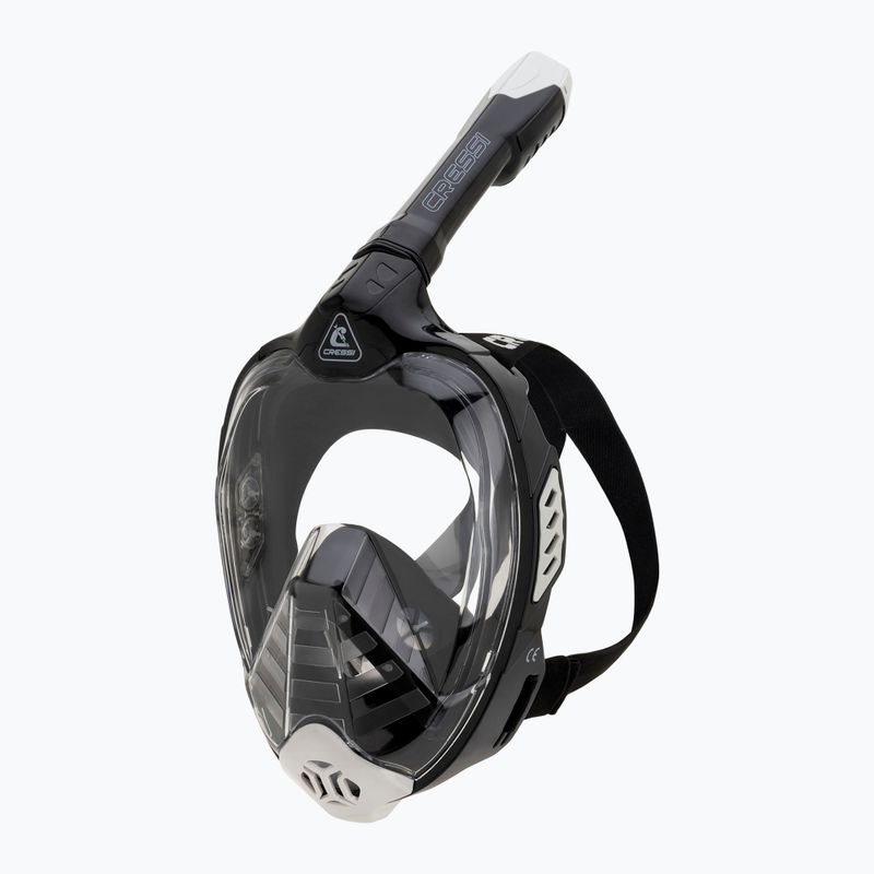 Šnorchlovacia maska Cressi Bali Full Face black/grey 3