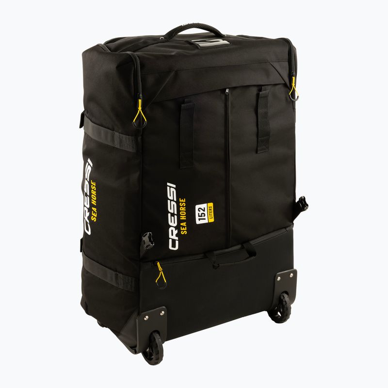 Cestovná taška Cressi Sea Horse 152 l black/yellow 2