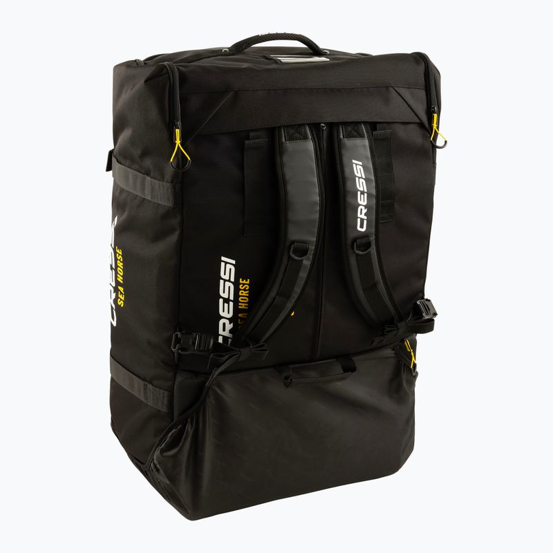 Cestovná taška Cressi Sea Horse 152 l black/yellow 3