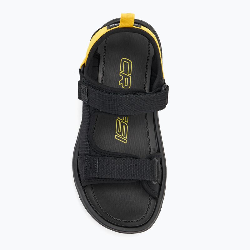 Cressi Pete čierno-žlté sandále 5
