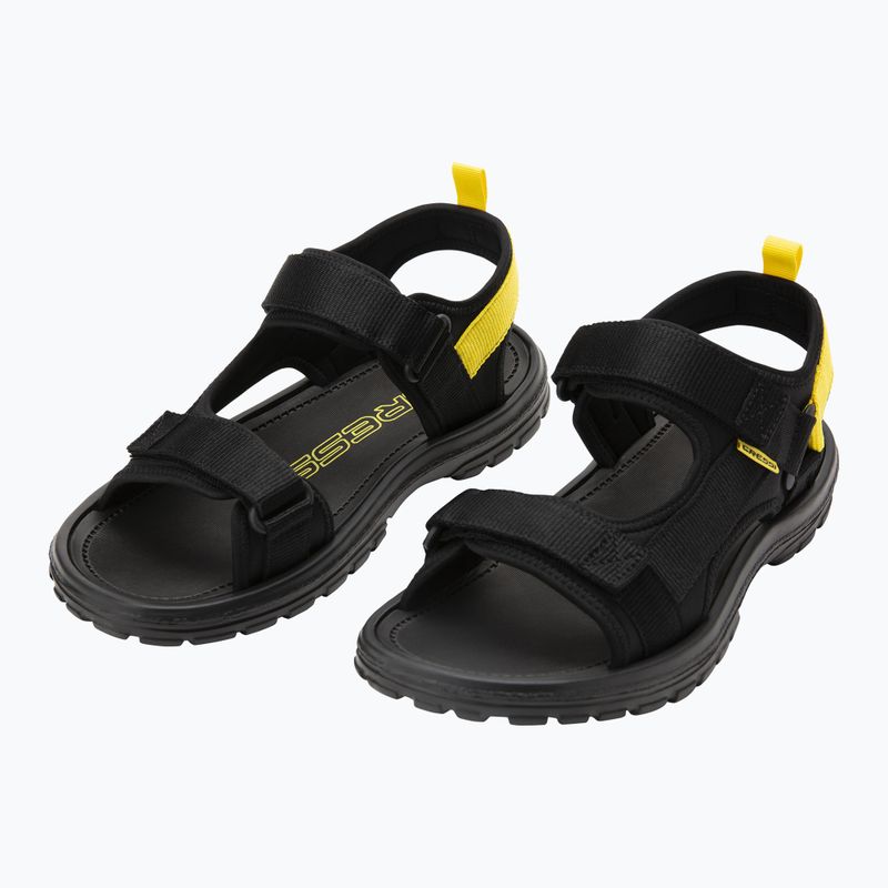 Cressi Pete čierno-žlté sandále 2