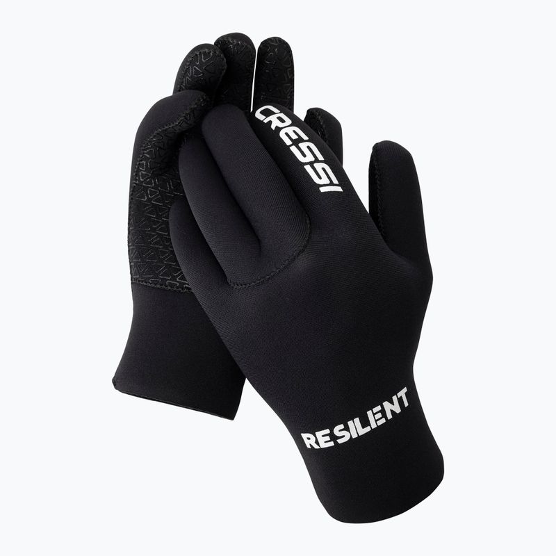 Cressi Pružné 2 mm neoprénové rukavice čierne