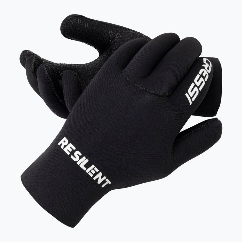 Cressi Pružné 2 mm neoprénové rukavice čierne 2