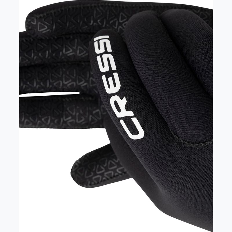 Cressi Pružné 2 mm neoprénové rukavice čierne 6