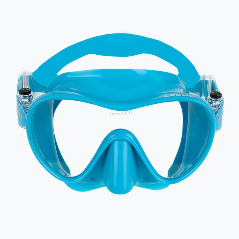Potápačská maska Cressi F1 Small turquoise 2