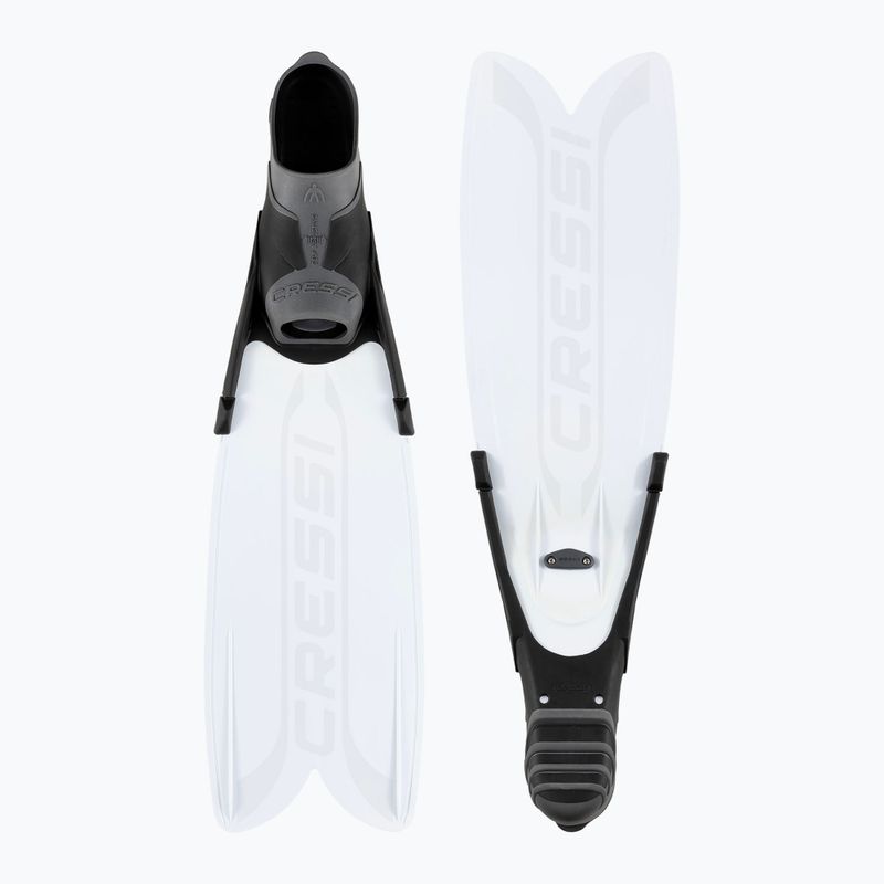 Potápačské plutvy Cressi Gara Turbo Flex white