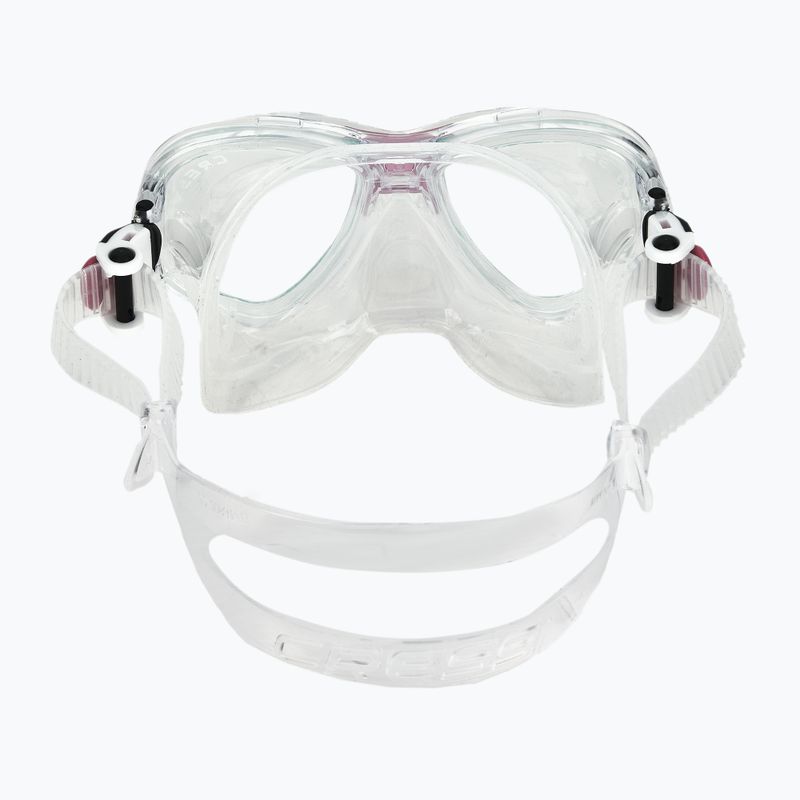Potápačská súprava Cressi Marea + Seal Dry Jr clear/pink 6
