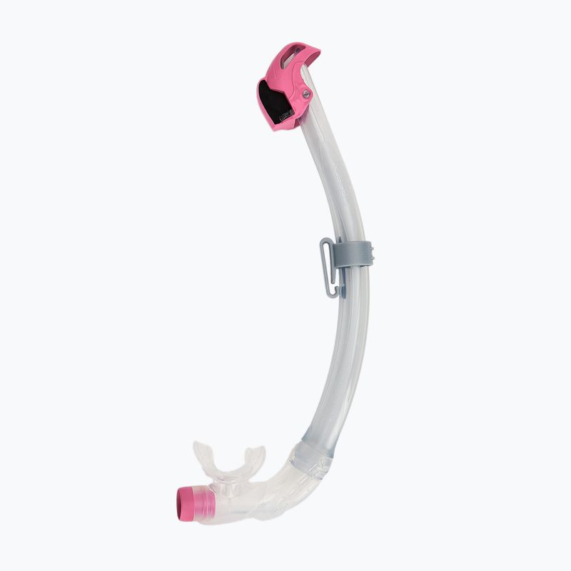 Potápačská súprava Cressi Estrella + Seal Dry clear/pink 3