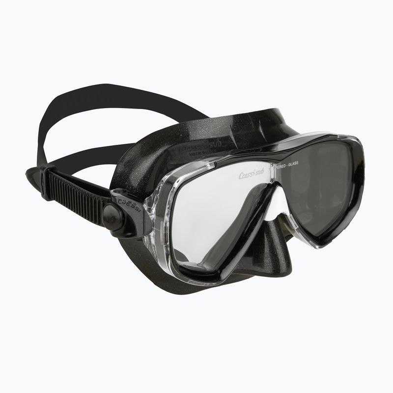 Potápačská súprava Cressi Estrella + Seal Dry black/black 2