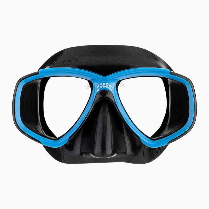 Potápačská maska Cressi Perla black/blue 2