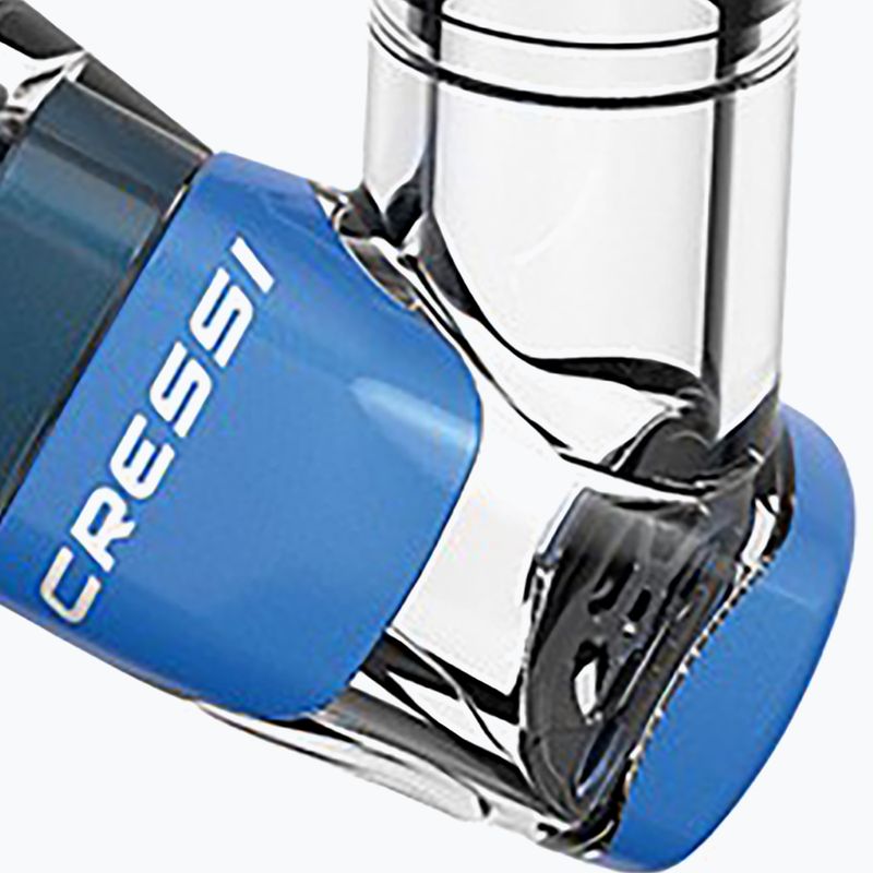 Šnorchel Cressi Itaca Ultra Dry clear/aquamarine 3