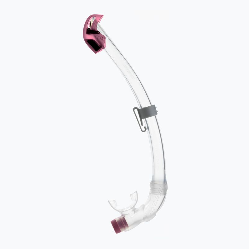 Šnorchel Cressi Seal Dry clear/pink