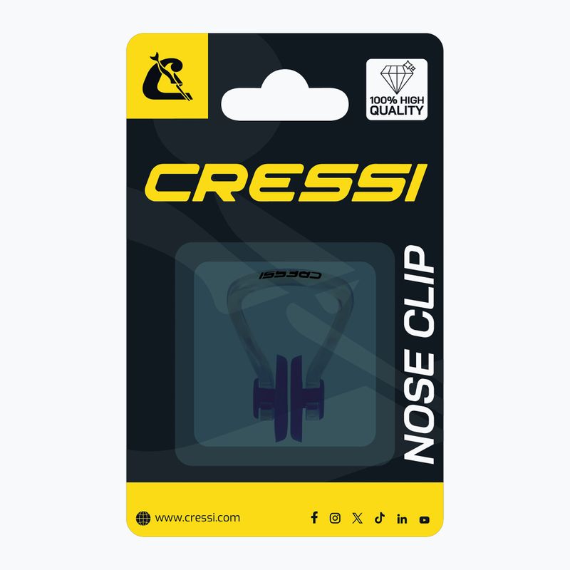 Cressi Comfort Nose Clip čierna 2