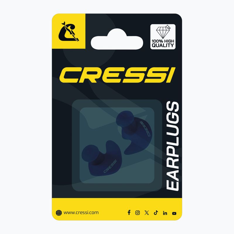 Cressi Suché zátky do uší čierne 2
