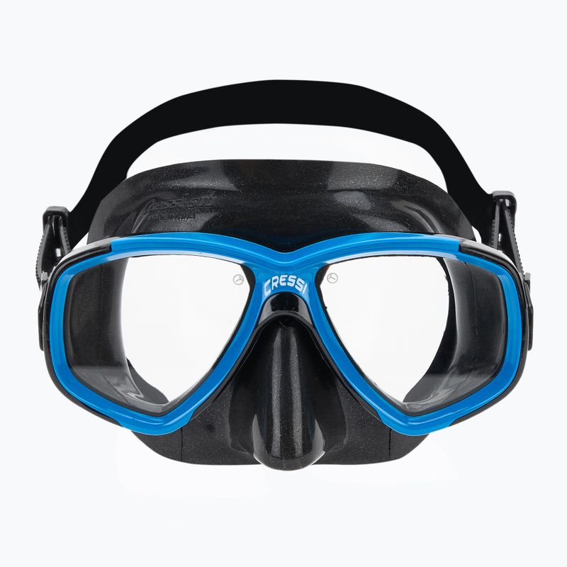 Potápačská súprava Cressi Perla + Mexico black/blue 3