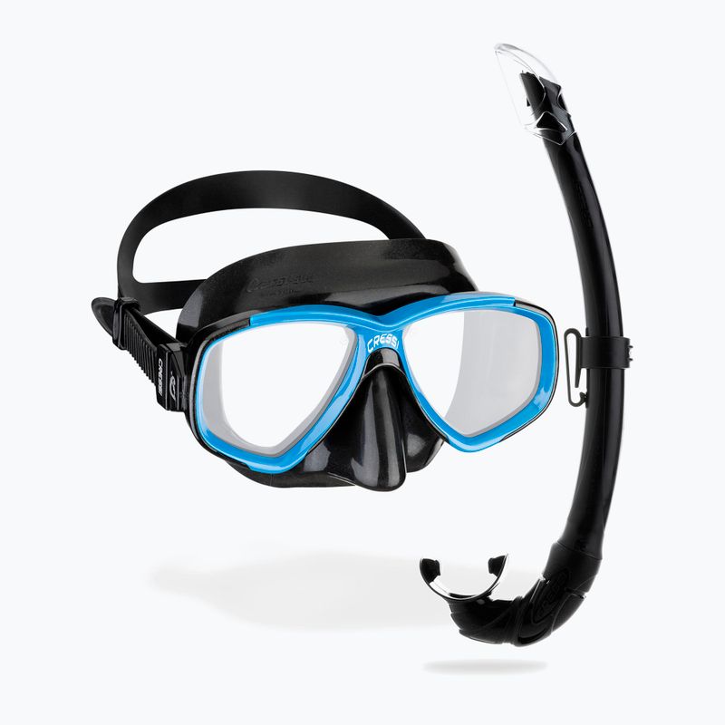 Potápačská súprava Cressi Perla + Mexico black/blue 9
