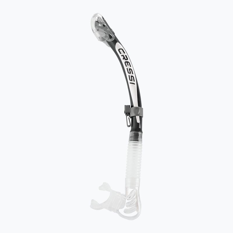 Šnorchel Cressi Alpha Ultra Dry clear/black/white
