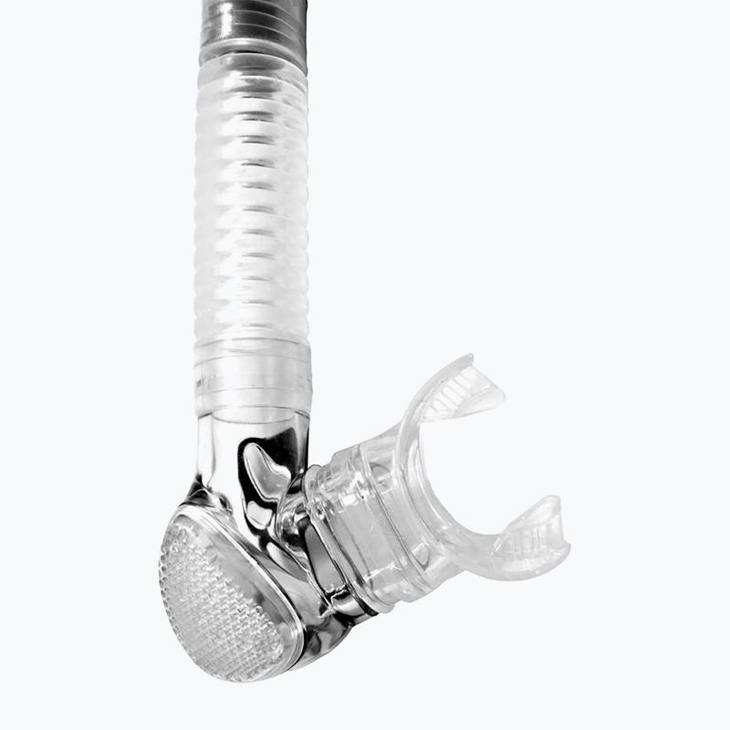 Šnorchel Cressi Alpha Ultra Dry clear/black/white 3