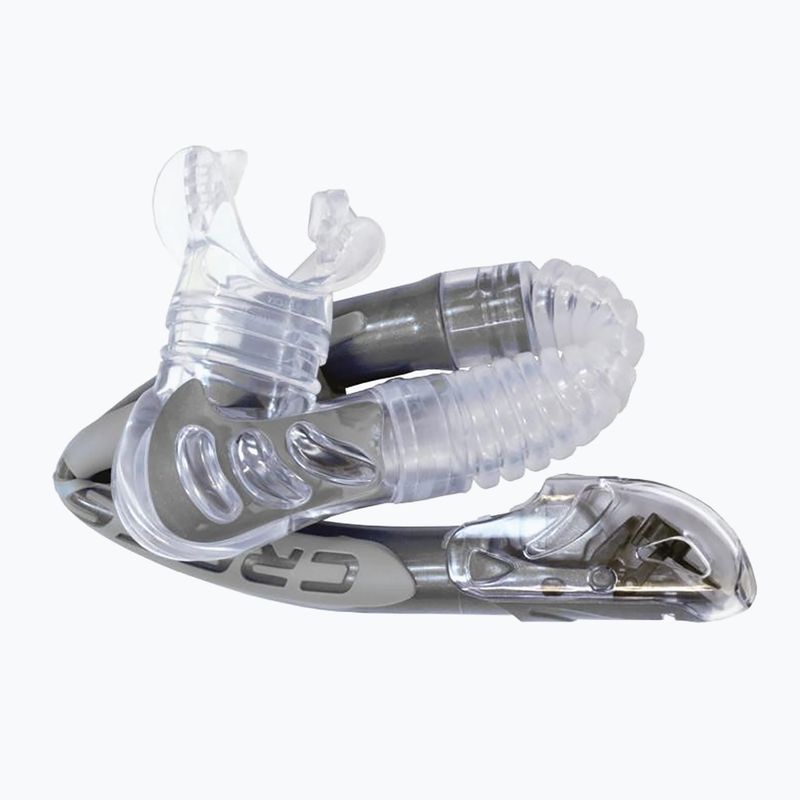 Šnorchel Cressi Alpha Ultra Dry clear/black/white 6