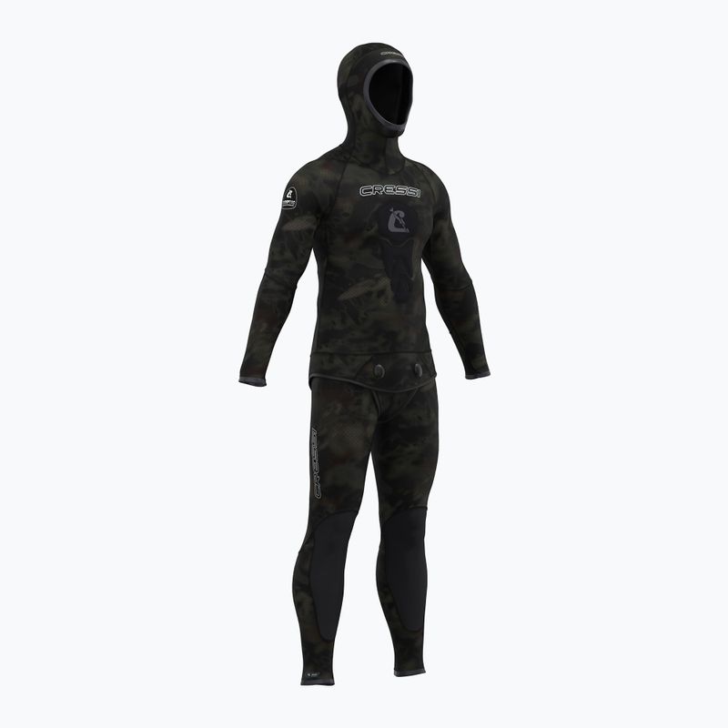 Dvojdielny potápačský neoprén Cressi Posidonia 5mm camouflage 2