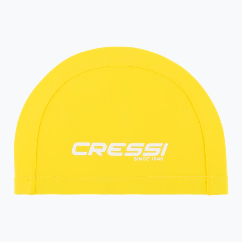 Kúpacia čiapka Cressi Tago žltá/žltá
