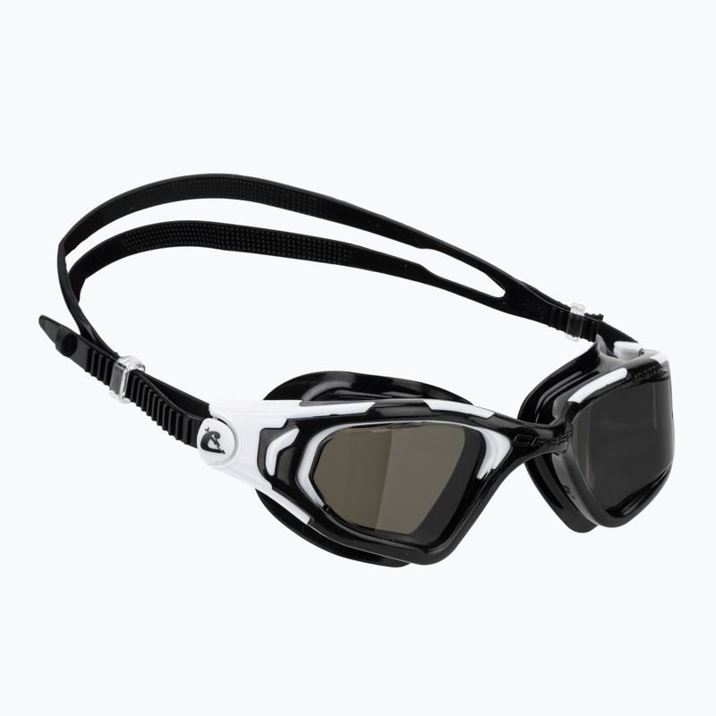 Plavecké okuliare Cressi Vortex black/white smoke
