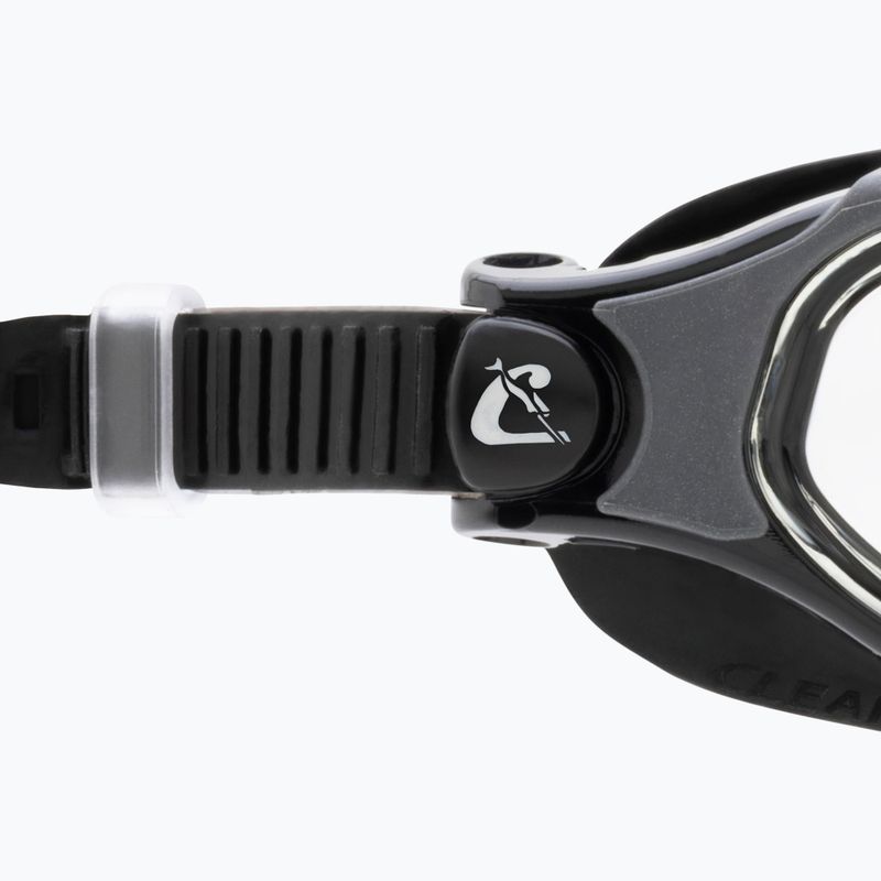 Plavecké okuliare Cressi Clear Eyes black/grey 3