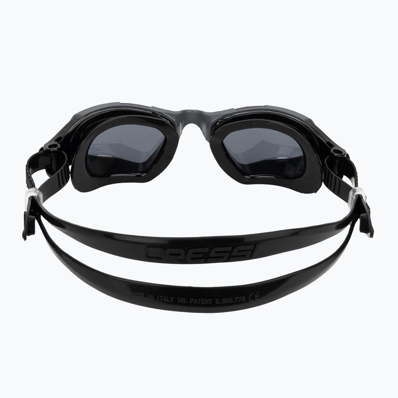 Plavecké okuliare Cressi Clear Eyes black/grey smoke 4