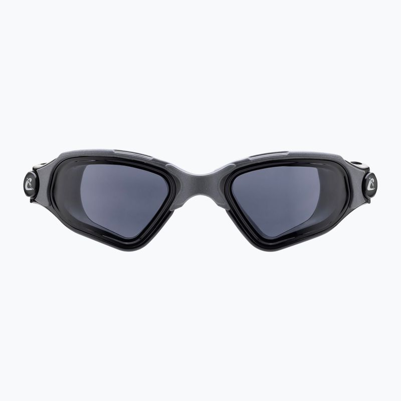 Plavecké okuliare Cressi Clear Eyes black/grey smoke 2