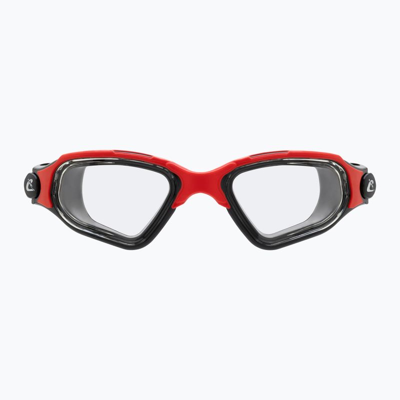 Plavecké okuliare Cressi Clear Eyes black/red 2