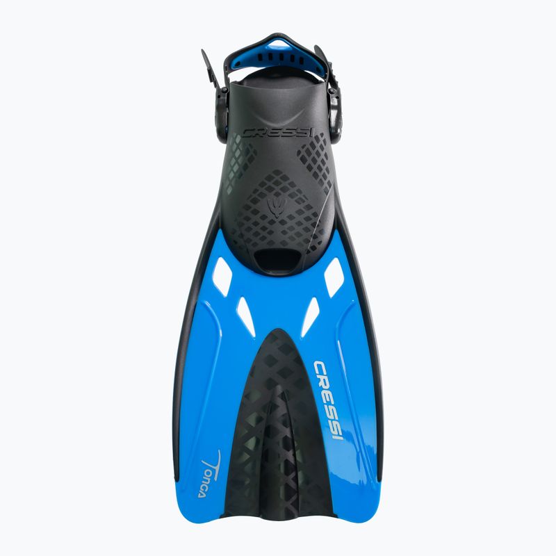 Potápačská súprava Cressi Baron + Tonga black/blue 3