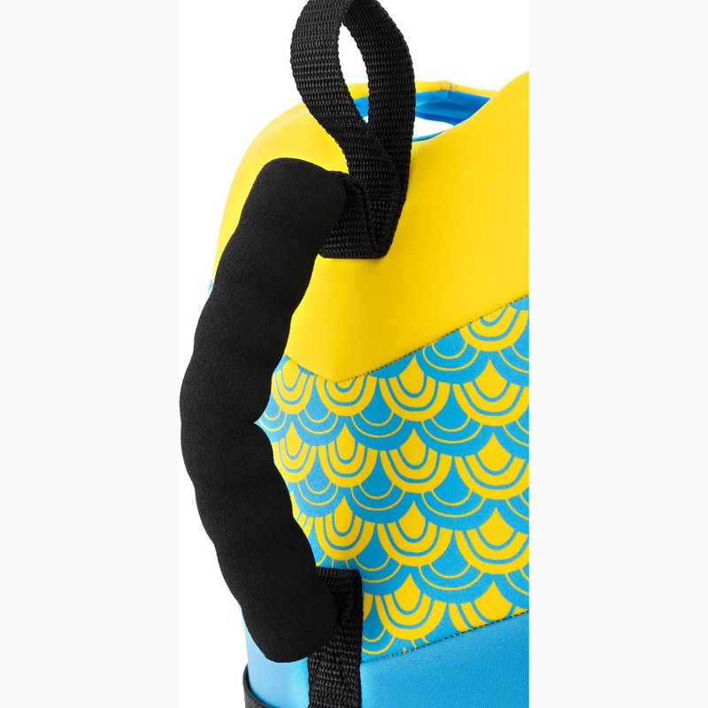 Detská plavecká vesta Cressi Froggy azure/yellow 3