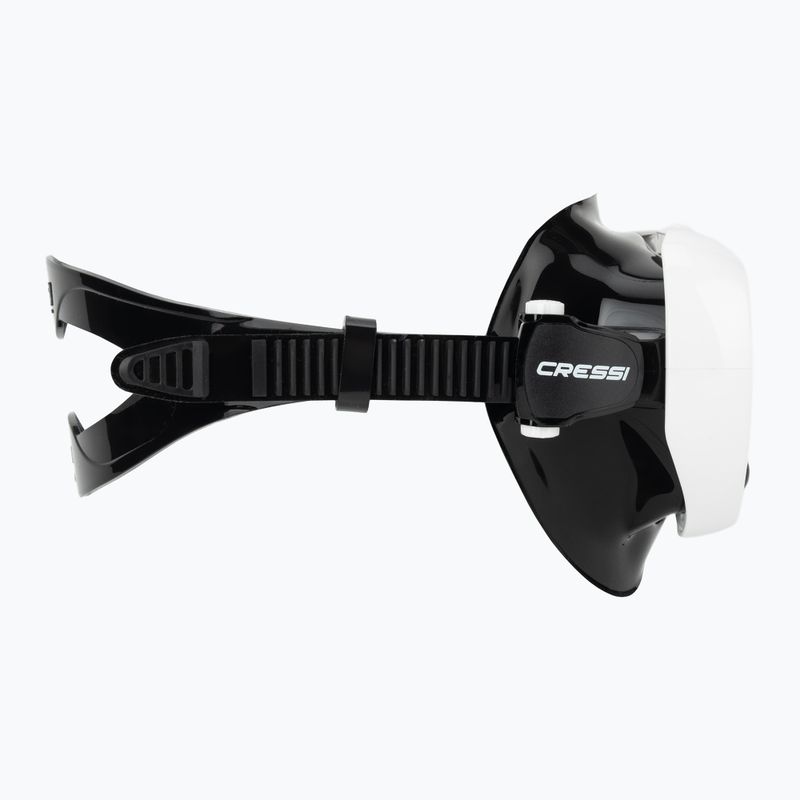 Dámska potápačská maska Cressi Honey 420 UV black/white/yellow/blue 3