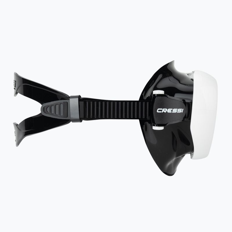 Dámska potápačská maska Cressi Honey 420 UV black/white/blue/orange 3