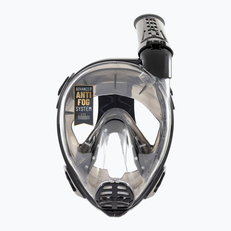 Celotvárová maska na šnorchlovanie Cressi Komodo Full Face white/black 3