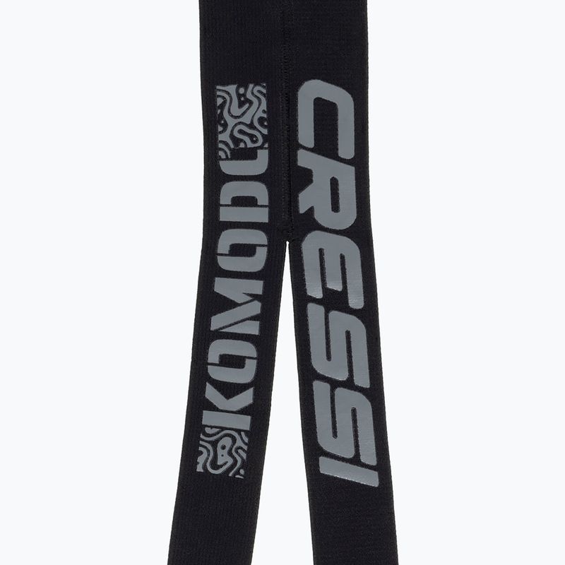 Celotvárová maska na šnorchlovanie Cressi Komodo Full Face black/black 7
