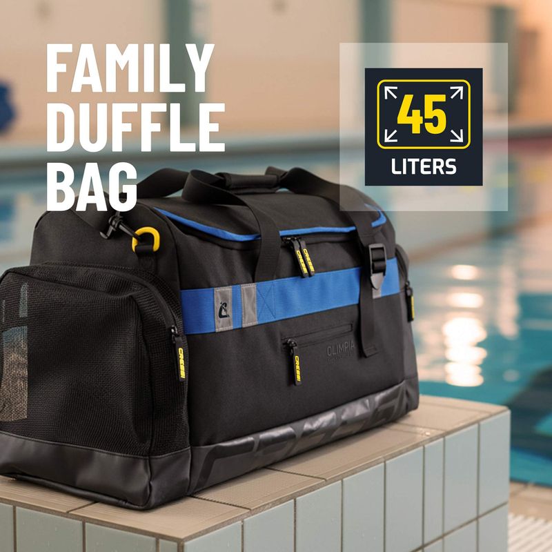 Taška Cressi Olimpia Pool Family Duffle 45 l black/blue 10