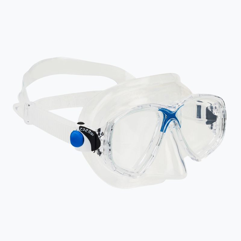 Súprava na šnorchlovanie Cressi Palau Marea Dry Bag Set blue/azure 2