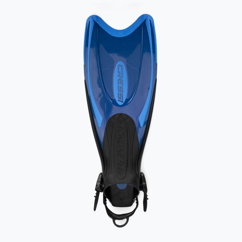 Súprava na šnorchlovanie Cressi Palau Marea Dry Bag Set blue/azure 11