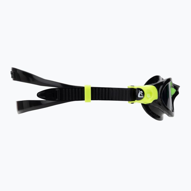 Plavecké okuliare Cressi Flash black/lime smoked 3