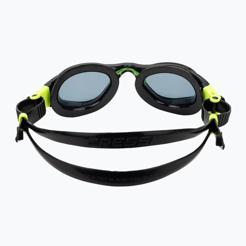 Plavecké okuliare Cressi Flash black/lime smoked 4