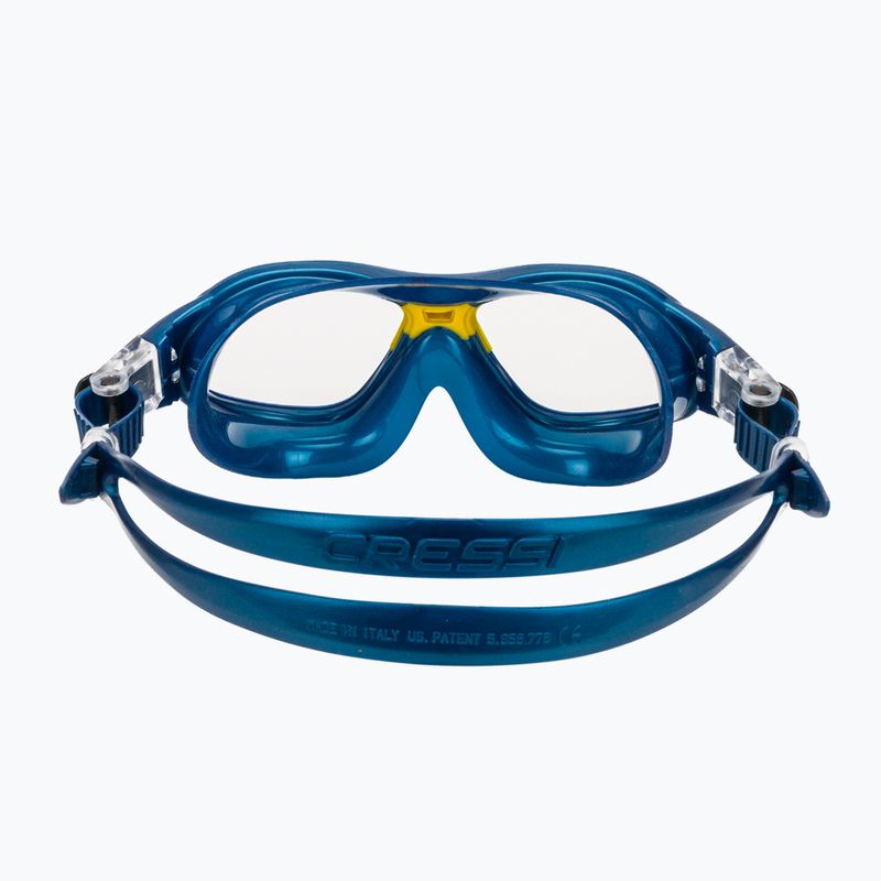 Detské plavecké okuliare Cressi Mini Cobra blue/yellow 4