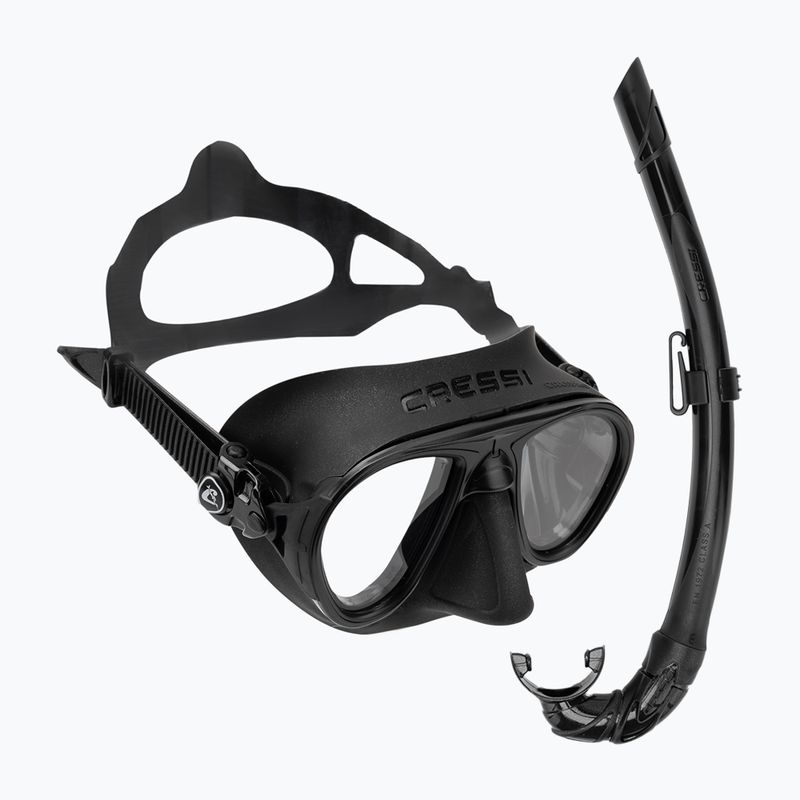 Potápačská súprava Cressi Calibro + Corsica čierna DS435050