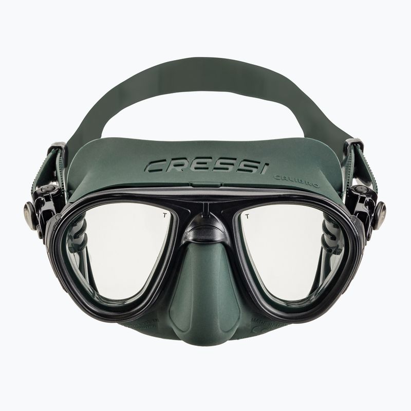 Cressi Calibro + Corsica potápačský set maska + šnorchel zelená DS439850 3