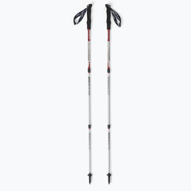 Masters Nordic walking palice Trekking Pole Summit Light red 01S4419