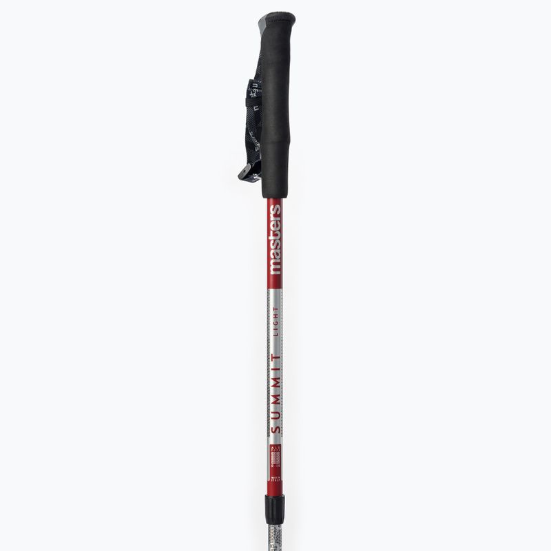 Masters Nordic walking palice Trekking Pole Summit Light red 01S4419 2
