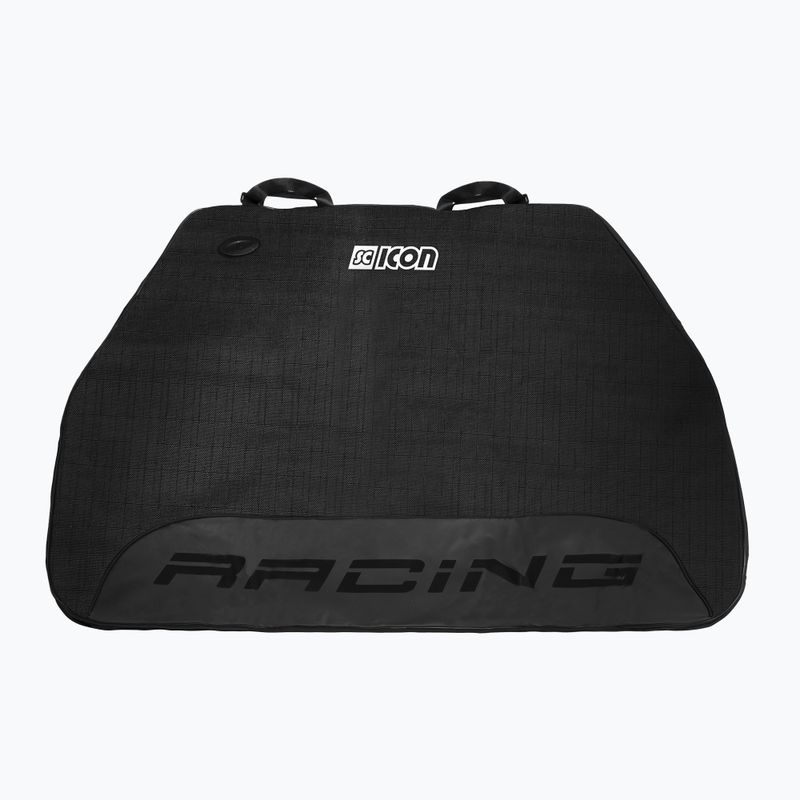SCICON Mäkká taška na bicykel Travel Plus Racing čierna TP054000909